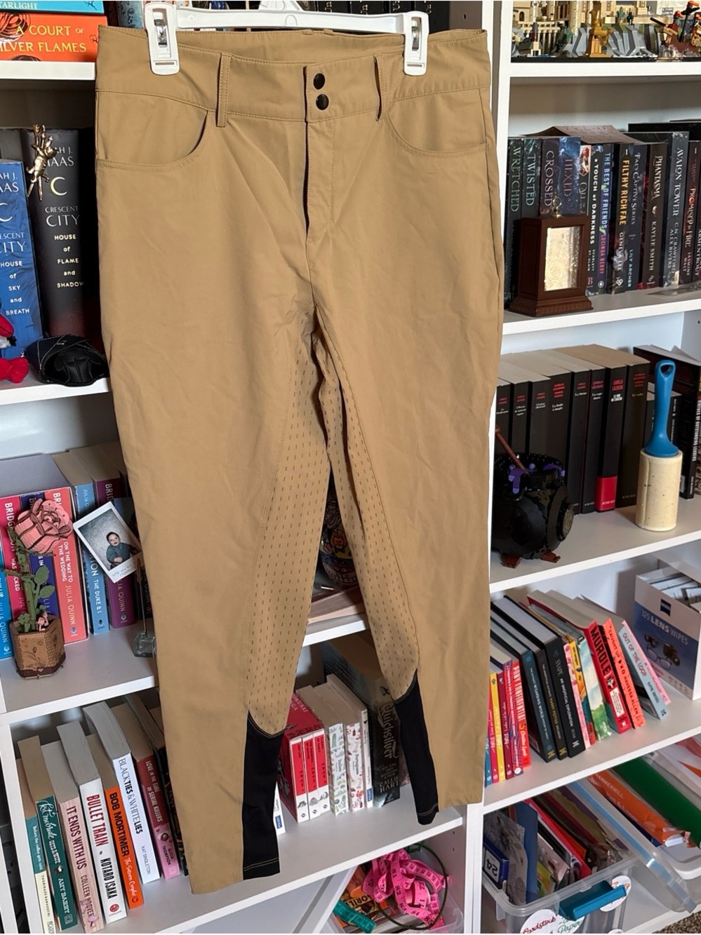 Women’s Tan Performance Riding Breeches